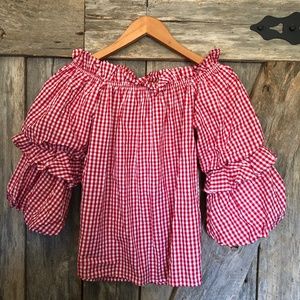 Gingham top
